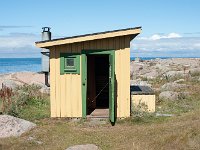 Die Sauna! Das vierte Haus, das wir bisher verschwiegen haben.