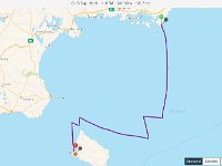 Von Sandhamn -> nach Rønne (Bornholm).