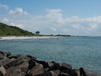 Strand in Sicht! Hier machen wir erst einmal ein Schwimmerchen.