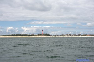 Der Leuchtturm von Hörnum. Nun endlich mal auf eigenem Kiel.