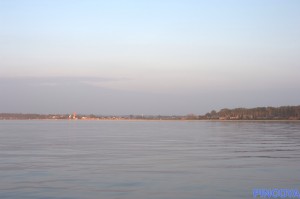 Rerik glüht in der Abendsonne.