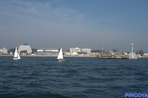 Herrliches Wetter vor Grömitz.