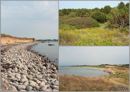 „Strand und Küste von Bagenkop.“