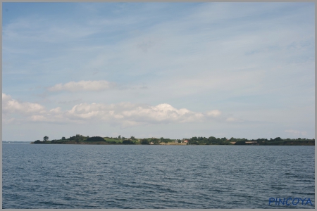 „Die Insel Barsø vor der Genner Bugt“