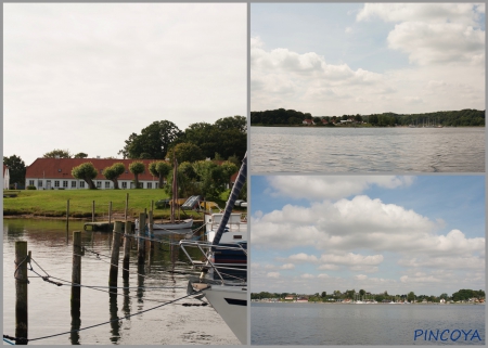 „Der Hafen von Kalvø und die Genner Bugt“