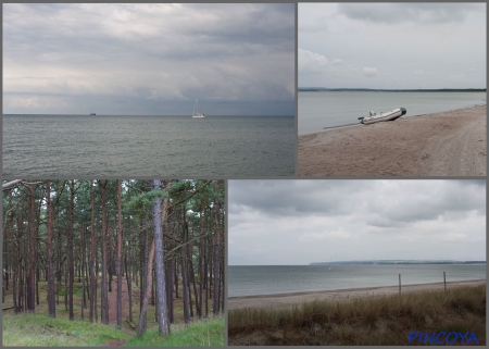 „Die Regenlücken nutzen wir für Strandspaziergänge.“