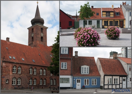 „Die Kirche ist mit Abstand das größte Bauwerk, wenn man mal von den Lagerhallen und dem Silo absieht.“