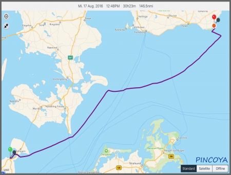 „von HHafen / Ortmühle -> nach Südschweden (aber das wissen wir zu diesem Zeitpunkt noch nicht) ?“