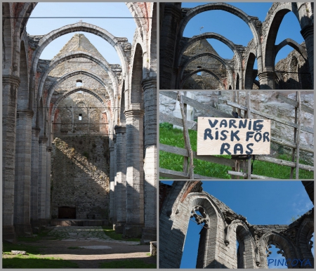 „Einige der Kirchenruinen sind nur auf eigenes Risiko zu betreten, aber das Risiko lohnt sich.“