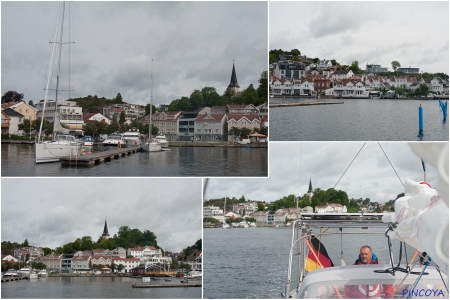 „Nun liegt Grimstad doch mal in der Sonne, aber nun fahren wir.“