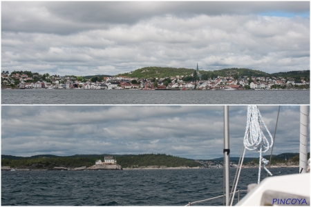 „…. ab Lillesand wird's ruhiger.“