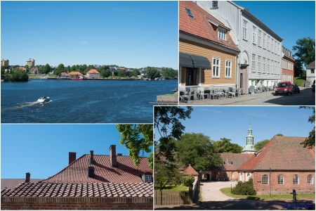 „Fredrikstad verteilt sich auf drei große Inseln und - wie soll es anders sein - man kann von einer zur anderen gucken, wenn es das Wetter zulässt.“