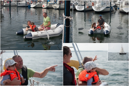 „Eine kleine Hafenrunde im „kleine Boot“ und …Hallo!“