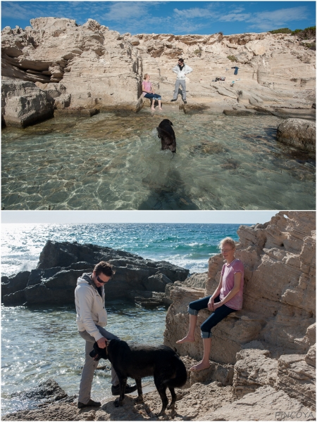 „Bei den Salinas gibt es tatsächlich sandige Strände zwischen den Felsen. Das Wasser ist glasklar.“