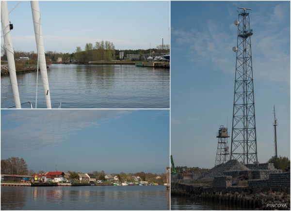 „Pavilosta… alter Wachturm, neuer Wachturm.“