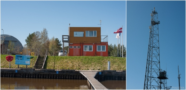 „… aber dann sind es die Container im Schatten der Wachtürme.“