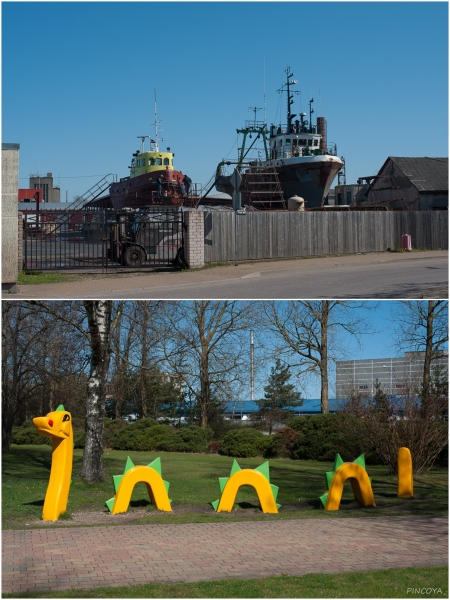 „Kurz hinter der letzten Werft… ein Park!“