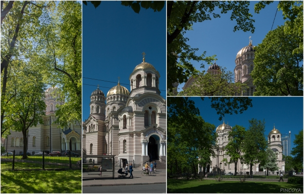 „Über die russisch-orthodoxe Kirch stolpern wir nur zufällig.“