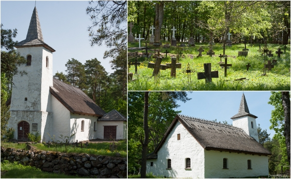 „Tief im Wald steht eine einsame Kapelle mit Friedhof. “