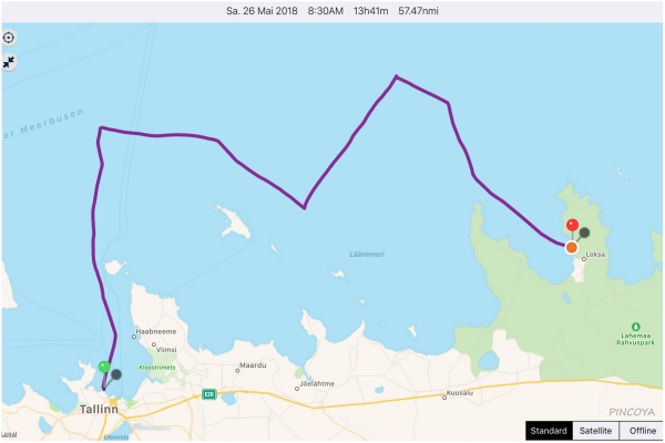 „von Tallinn -> nach Loksa (A)“