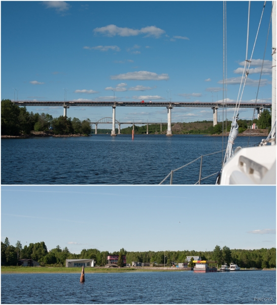 „Über die erste Brücke wird uns in 3 Tagen der Allegro fahren, aber das wissen wir heute noch gar nicht.“