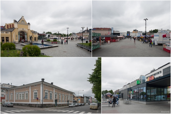 „Straßenansichen und der Markplatz. Wenn man von der richtigen Seite kommt, sieht man auch gleich das »I« der Touristinfo.“