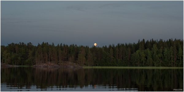 „… und der Mond vertritt sie derweil mal kurz.“