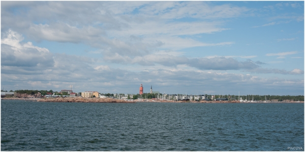 „… und bald kommt Hanko auch schon wieder in Sicht.“