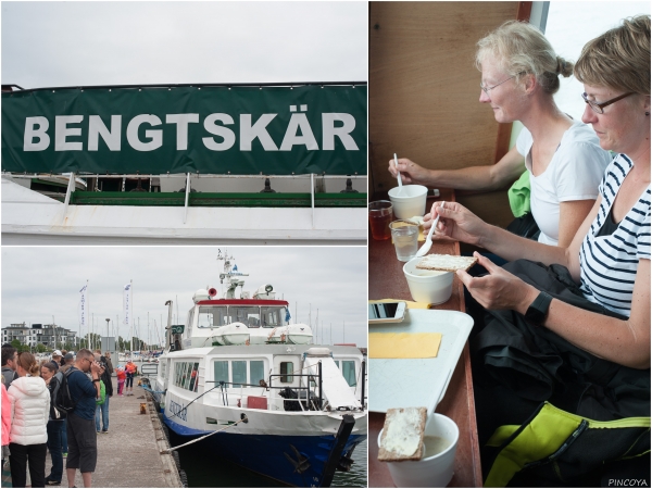 „Auf dem Weg nach Bengtskär gibt es auch ein Lachssüppchen zum Lunch.“