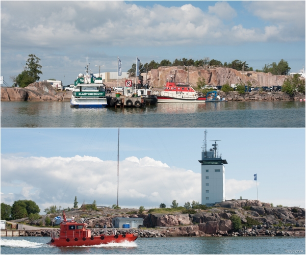 „Ausfahrt aus Hanko.“