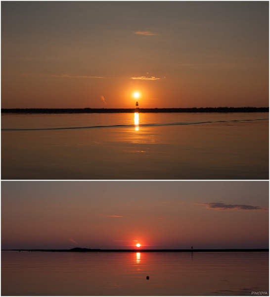 „Und wieder mal ein unglaublicher Sonnenuntergang.“