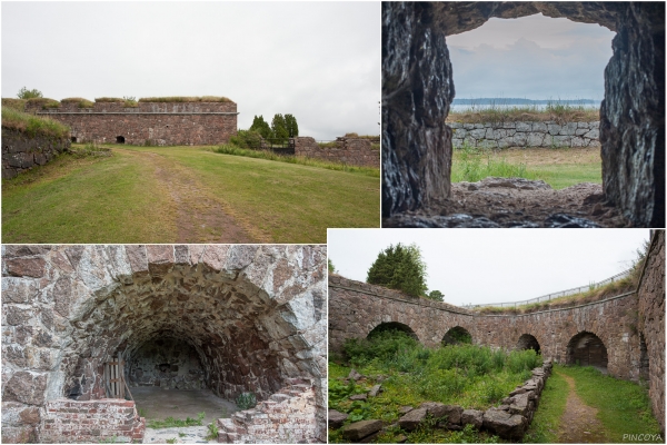 „Richtig zerstört wurde Svartholm erst durch die Engländer während des Krimkrieges. Die Engländer wußten vielleicht nicht, dass Svartholm bautechnisch eher ungefährlich ist, deswegen haben sie die komplette Festung einfach in die Luft gejagt.“