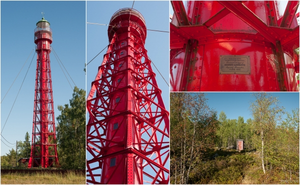 „Die Ähnlichkeit zu dem Leuchtturm von Ruhnu (Estland) ist nicht zufällig, es war dieselbe Firma von Herrn Eiffel. Und irgendwie sieht der hier ja wohl auch schon fast wir der Eiffel-Turm aus.“