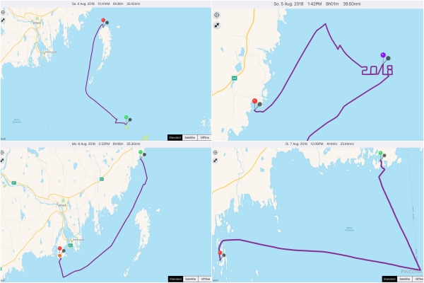 „von Valassaaret (Finland) -> nach Nörrbyskär (Schweden)“