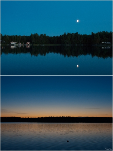 „Abendstimmung im Axmarfjarden.“