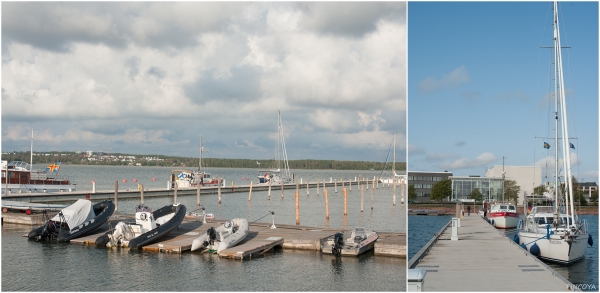 „Auch der Osthafen von Mariehamn ist wie leergefegt.“