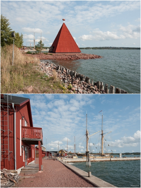 „Die historische Sichtmarke stand früher im Südwesten der Ålands auf Köbbalklintar.“