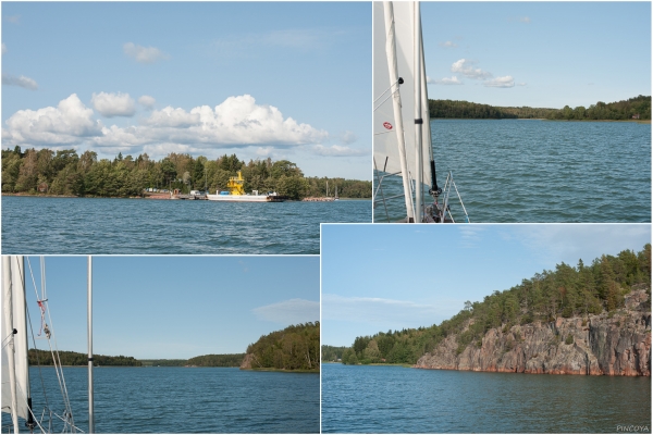 „Die Fjordeinfahrt nach Kastelholm“