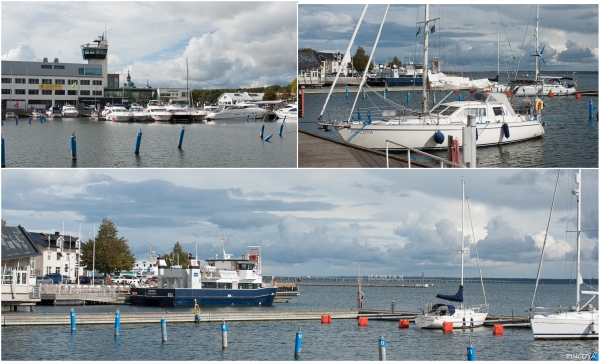 „Der Yachthafen von Kalmar.“