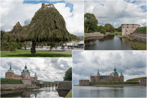 „Das Schloss und der Park davor.“