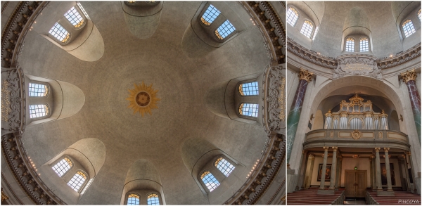 „In der Hedvig Elenora Kirche, eine protestantische Kirche.“