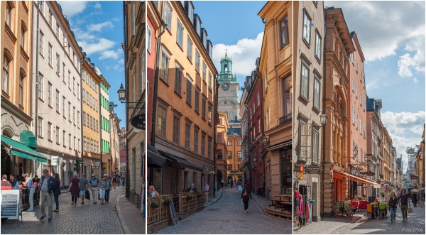 „Gassen in der Gamla Stan“