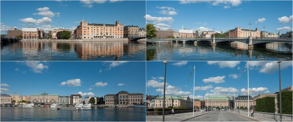 „Wasseraussichten in Stockholm“