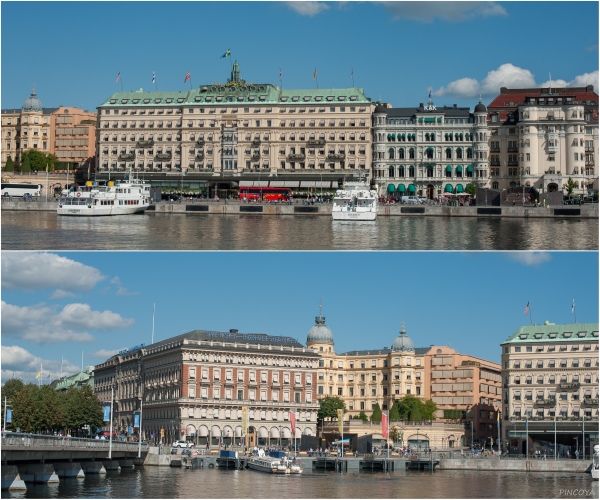 „Am Hafen in Stockholm“