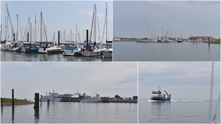 „Ein letzter Hafenblick auf Norderney.“