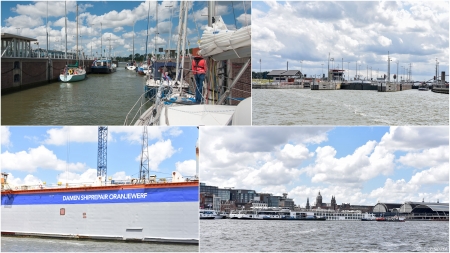 „Die Niederlande sind echt ein emanzipiertes Land, die haben nicht nur Damenparkplätze und Damenfahrräder, nein, sogar eine ganze Werft repariert nur Damenschiffe!“