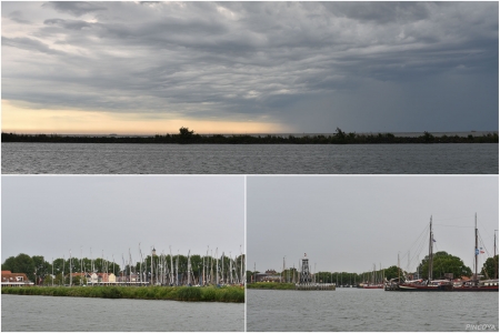 „Abschied im Regen von Enkhuizen“