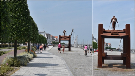 „Die Promenade am Hafen“