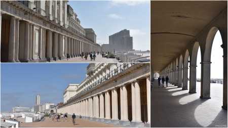 „Etwas von der alten Promenade in Oostende.“