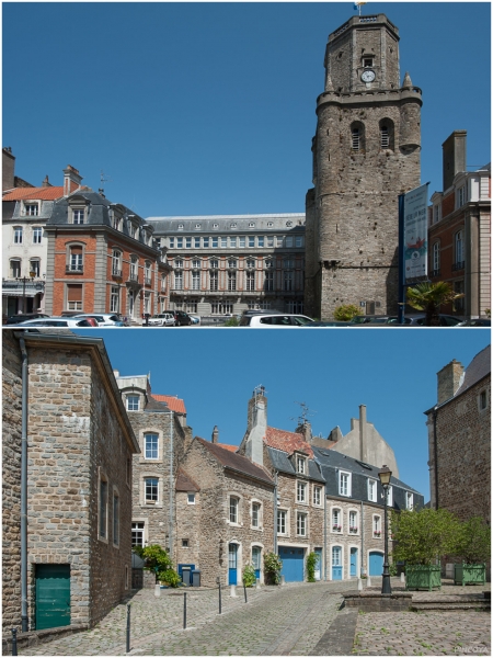 „Rathaus und Altstadt.“